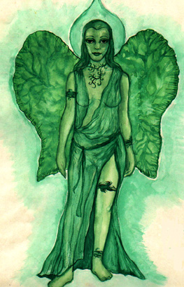 
Leaf Encourager - Fairy who influences the growth of plants
